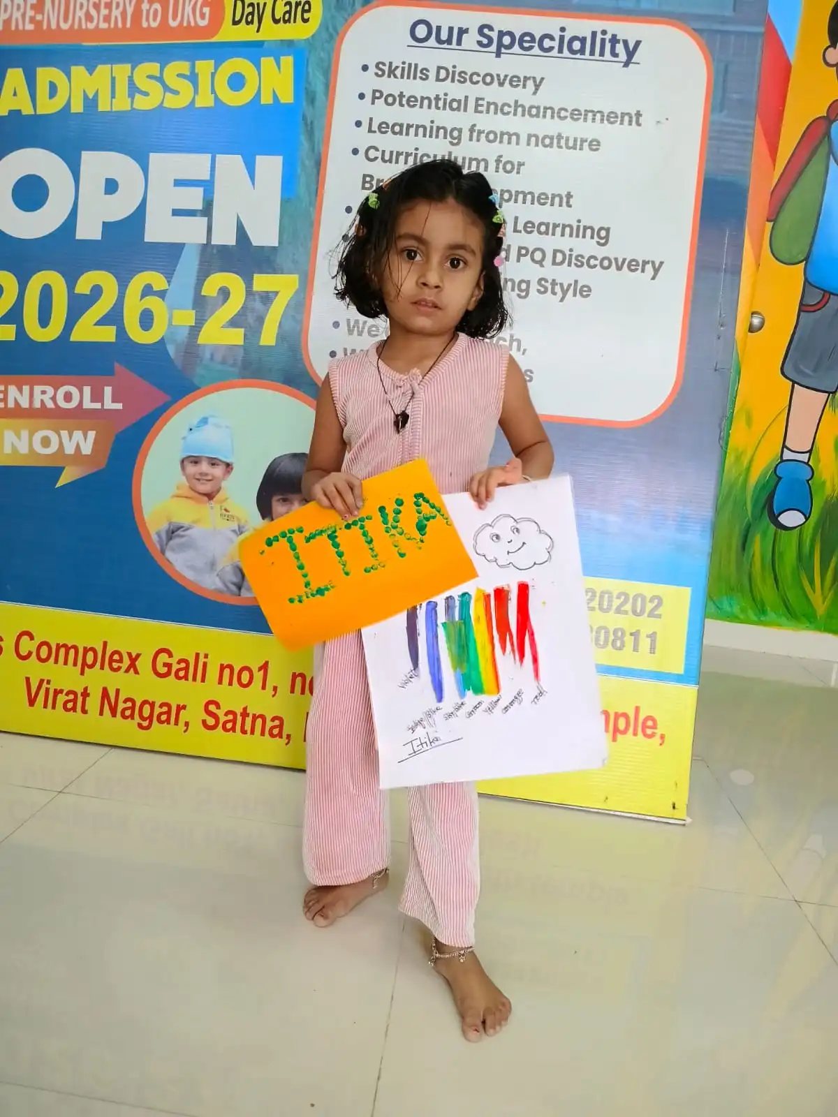 School campus activity moment