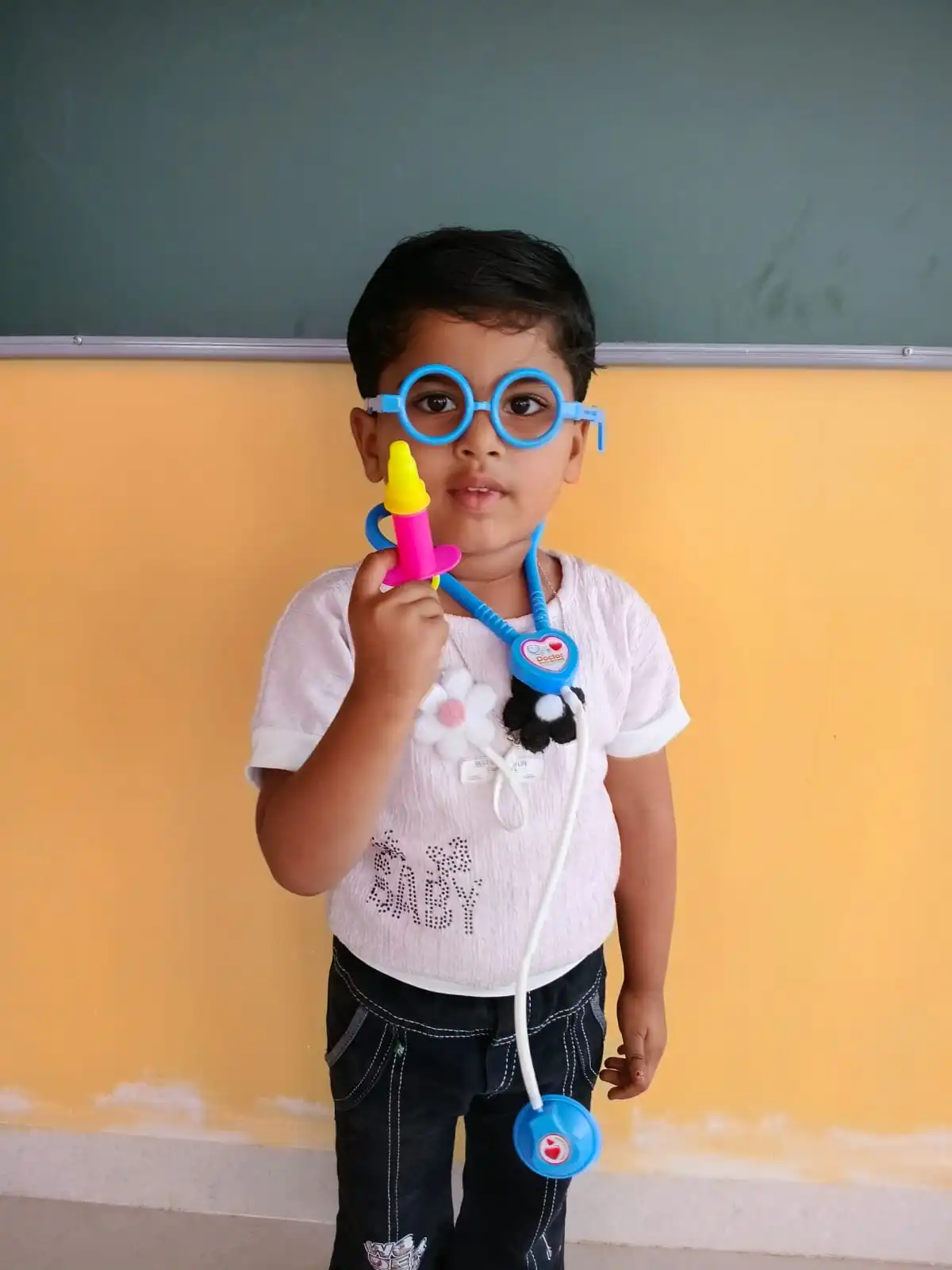 Students enjoying a classroom activity